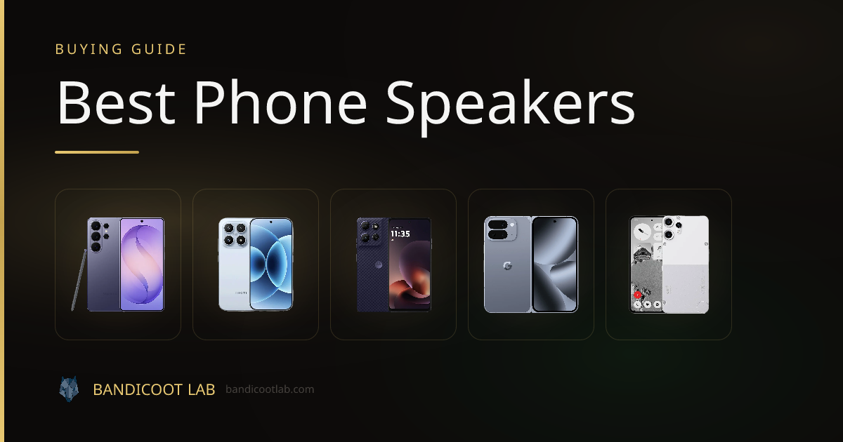 Best Phone Speakers